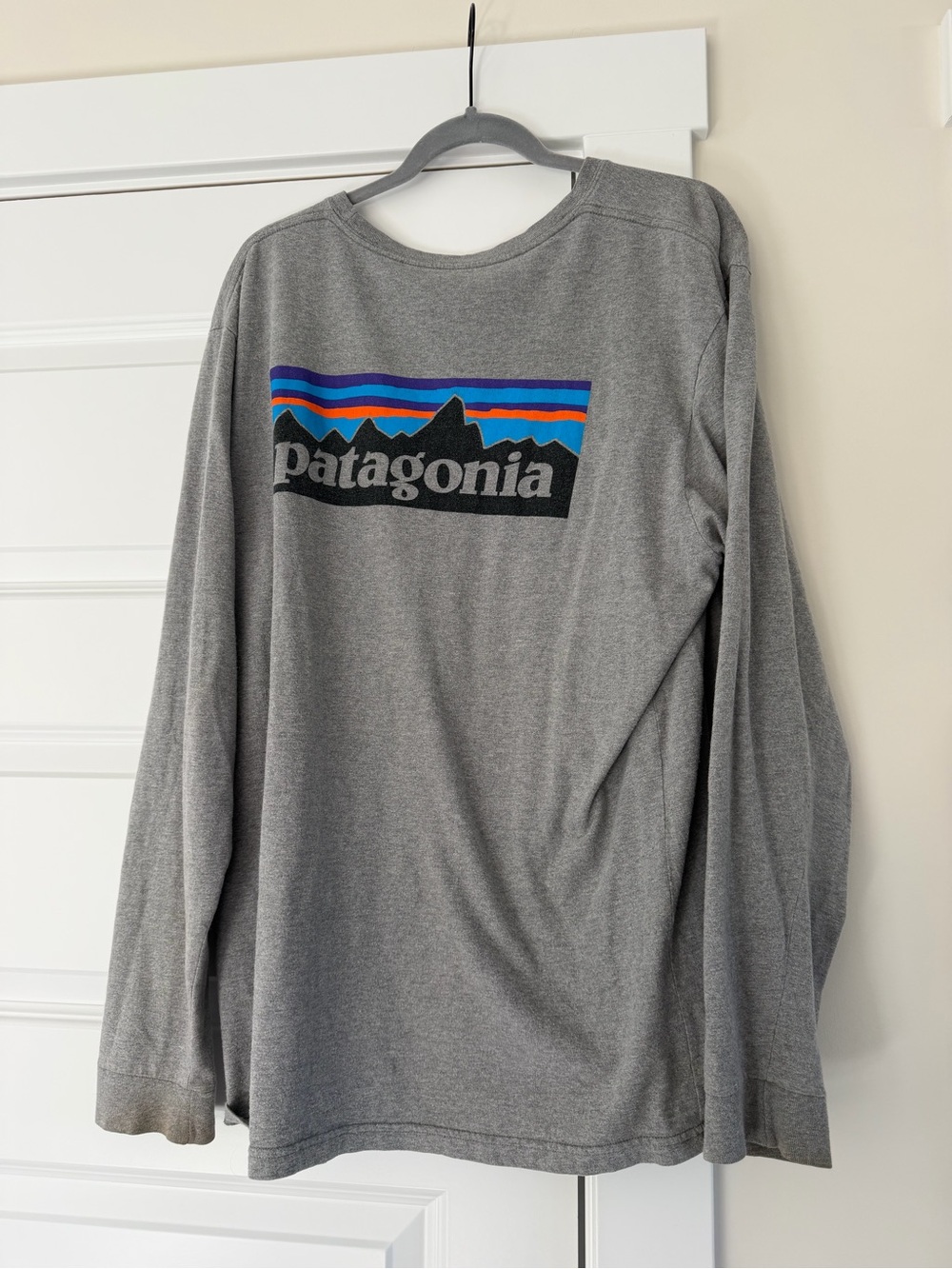 Patagonia Long-Sleeve Crew Tee - Gray - Picture 4 of 5